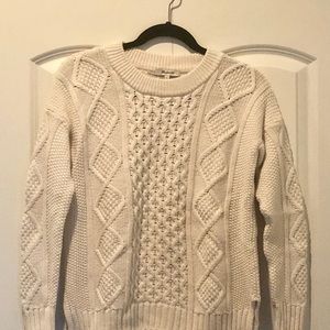 Madewell Cable Knit Sweater